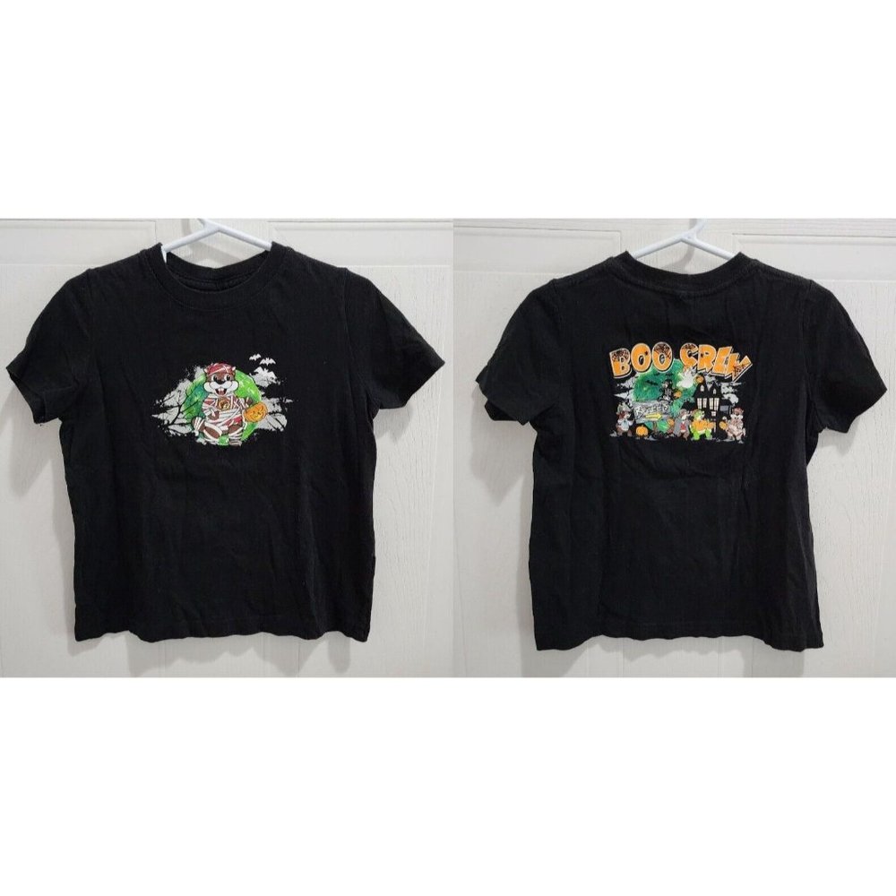 Buc-ee's Toddler Short Sleeve Crew Neck TShirt "Boo Crew" Glow In The Dark Sz 4T